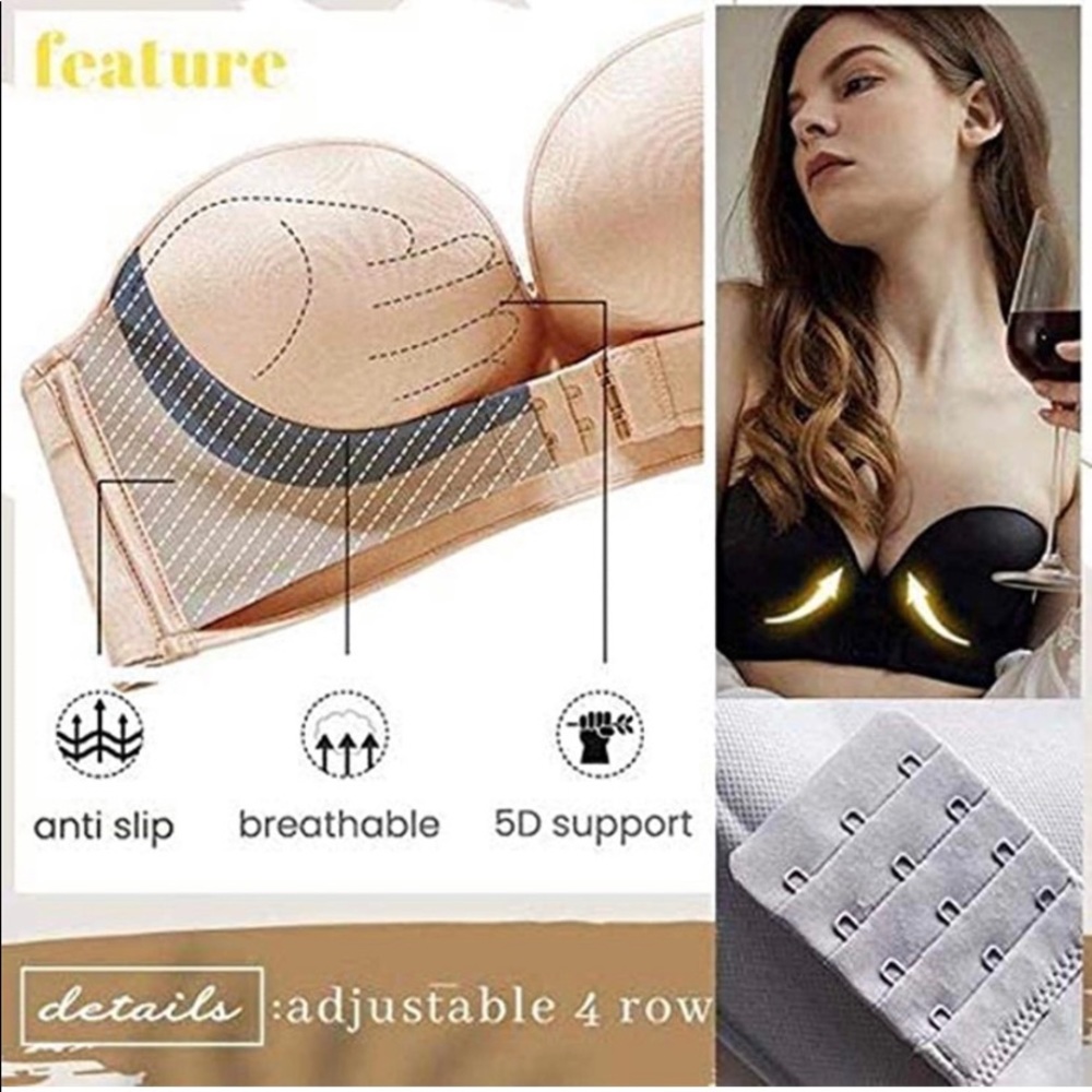 Strapless push-up